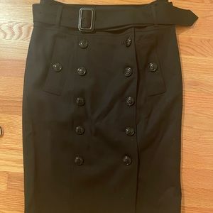 Burberry wool pencil skirt